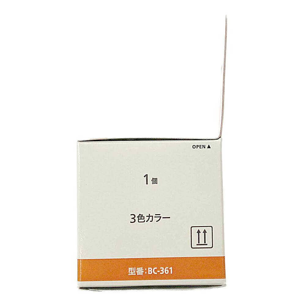キャノン 純正品 FINEインクカートリッジ BC-361 3色カラー