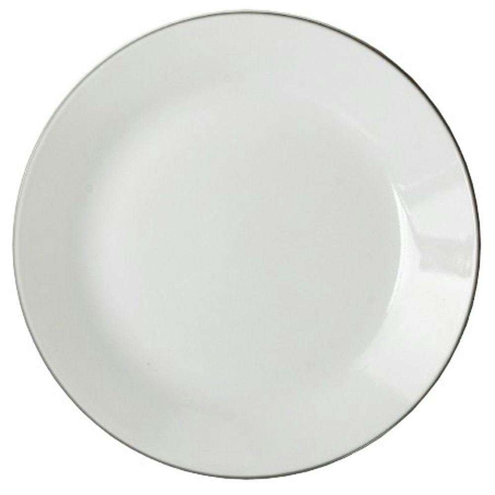 コレールカラーリム グレー 大皿