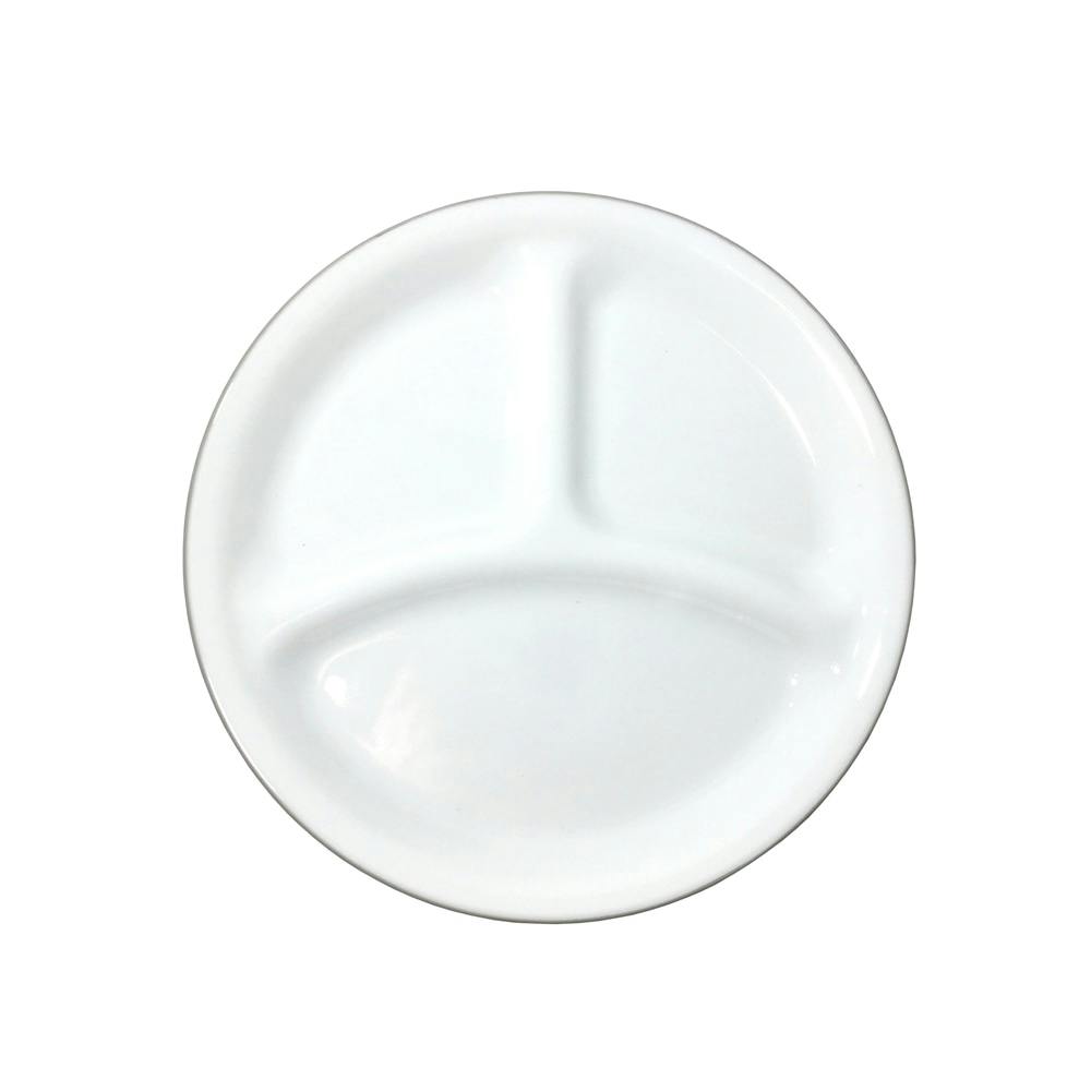 コレールカラーリム グレー ランチ皿(小) | 食器・グラス・カトラリー