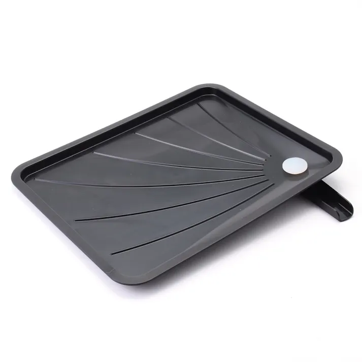 シンプルストレージ 水切りバスケット ブラック