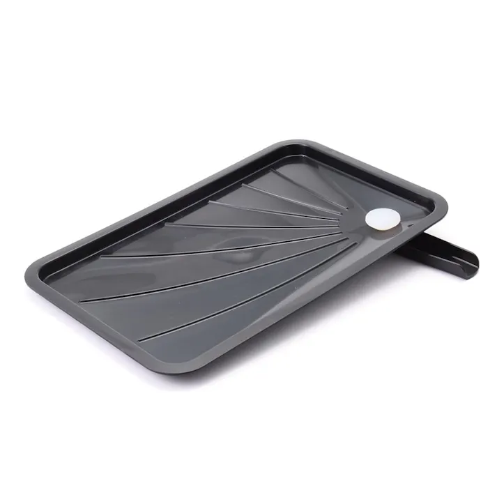 シンプルストレージ スリム水切りバスケット ブラック