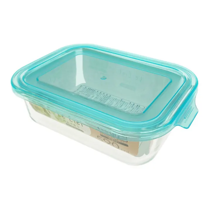 耐熱保存容器 角型 590ml HB2856