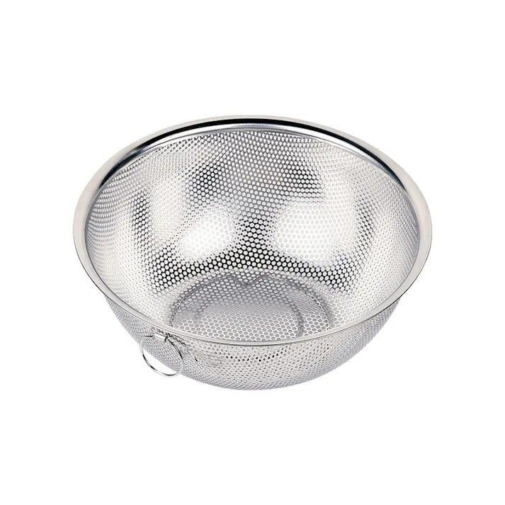 パンチボール型ザル 24cm HB4112