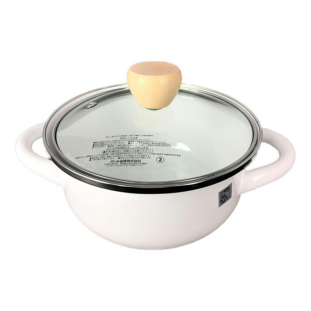 【未使用品】アラビア ARABIA ホーロー両手鍋 ／ホワイト HACKMAN ホーロー両手鍋 15cm ホワイト HB-4899 | 鍋・やかん 通販