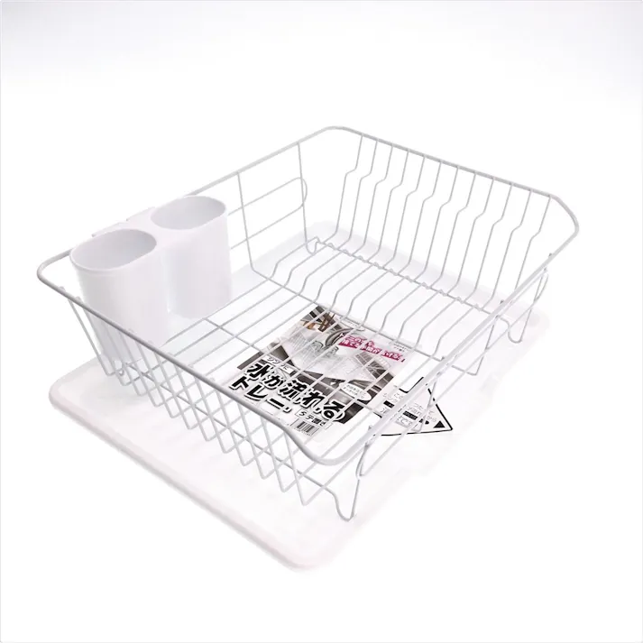 水切りバスケット 縦置き ホワイト HB5288