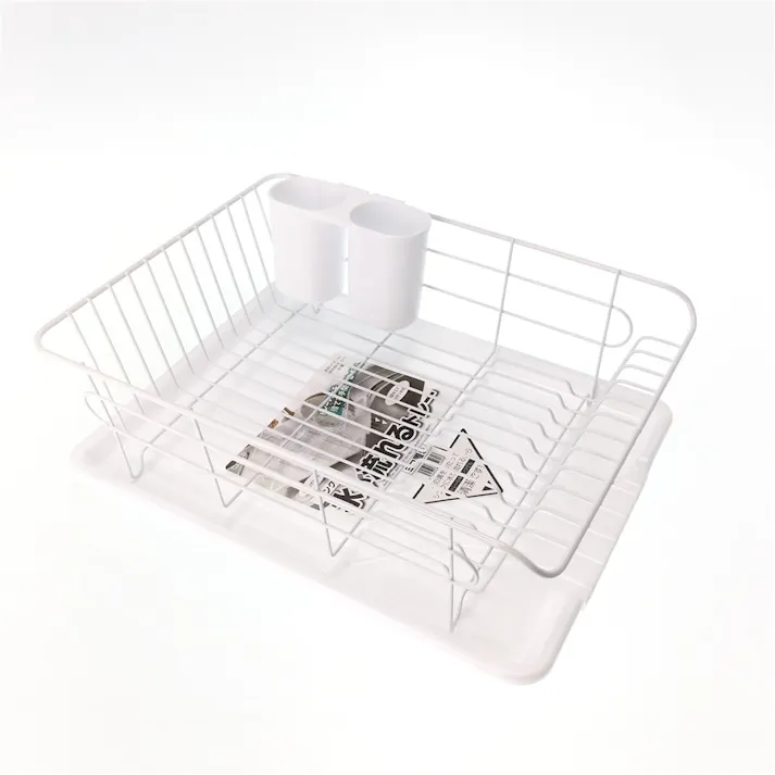 水切りバスケット 横置き ホワイト HB5289