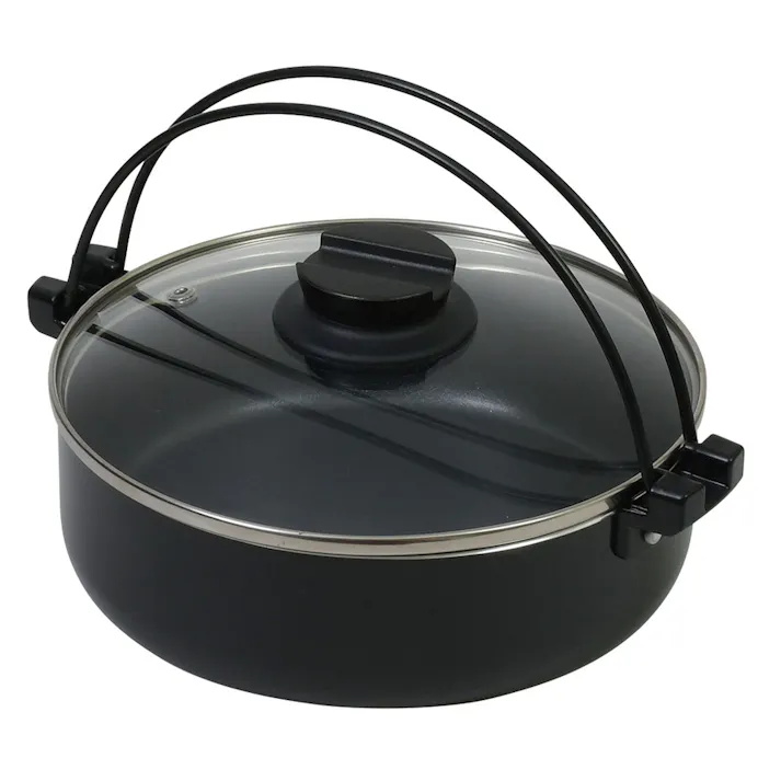 ふっ素加工 IH すきやき鍋 20cm HB5856