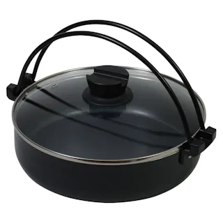 IH・ガス火対応 ふっ素加工 すきやき鍋 26cm HB5857