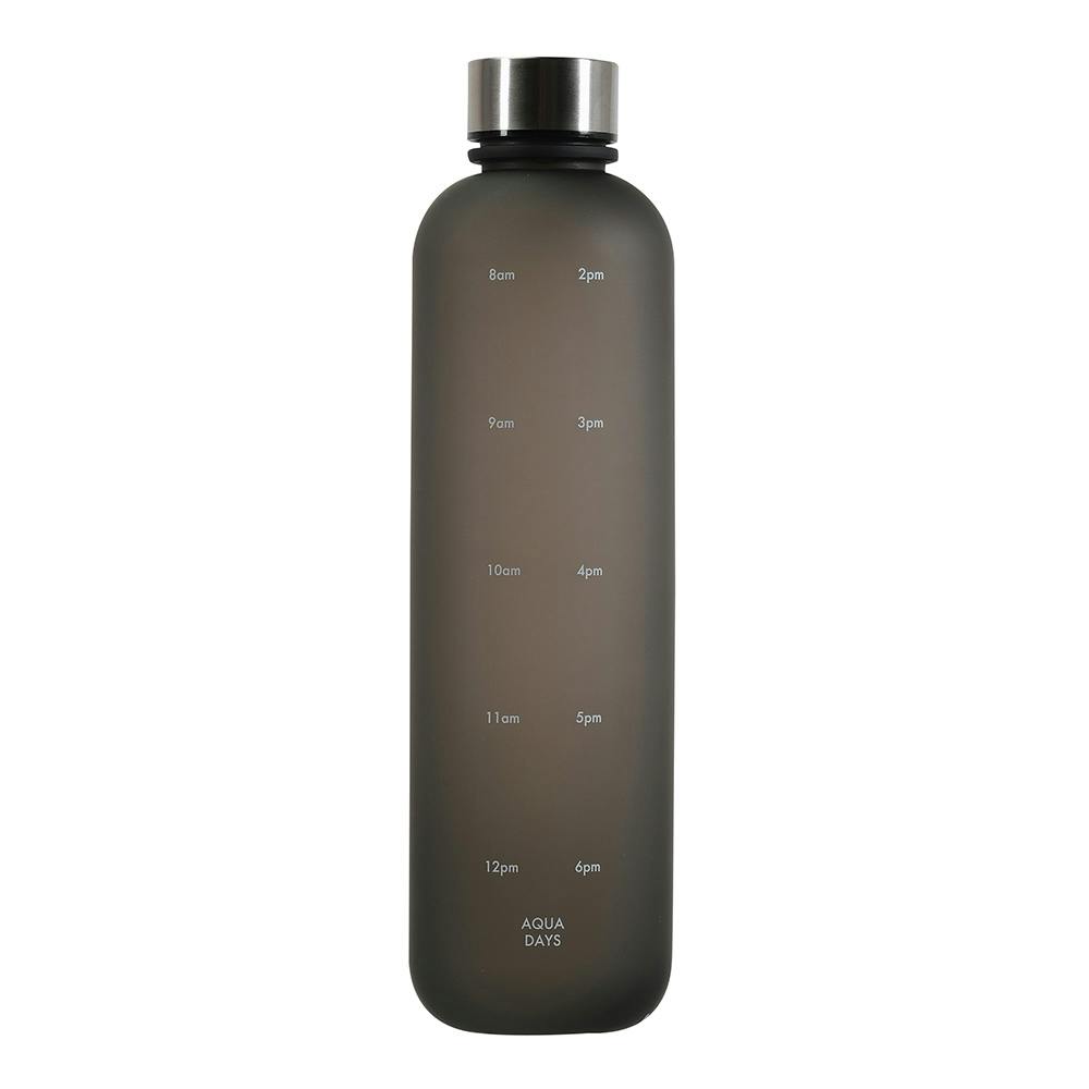 タイムマーカー付 プラスチックボトル1000 ブラック HC536 水筒・ステンレスボトル・マグ タイムマーカー付 プラスチックボトル1000 ブラック HC536 水筒・ステンレスボトル・マグ