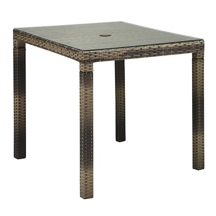 パティオプティ サハラ・ダイニング 4人掛け(ガラス天板付)【別送品】