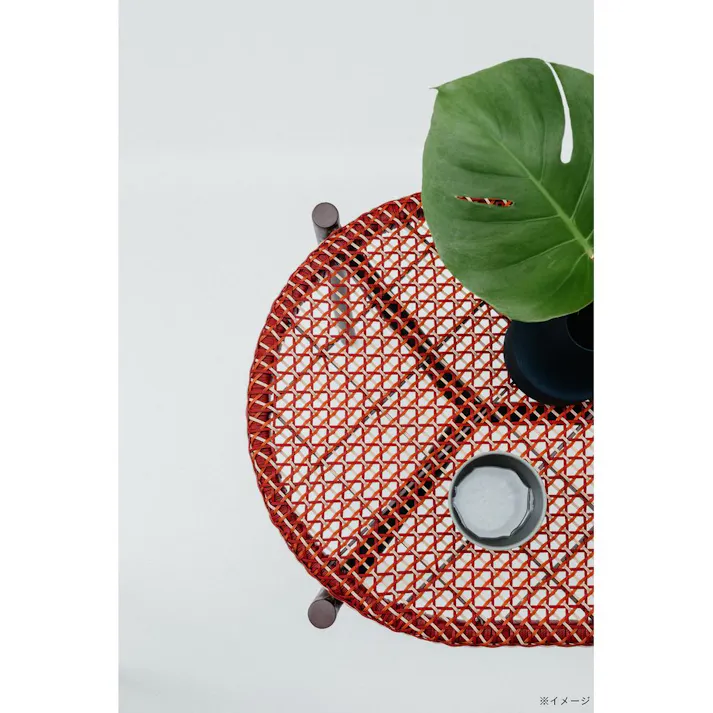 PATIO PETITE WA-ベンチ/テーブル ロング レッド【別送品】