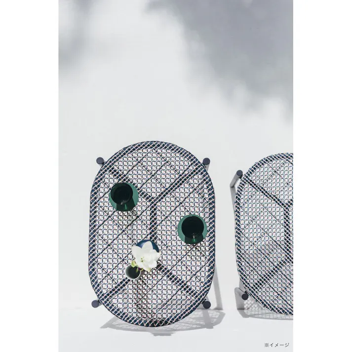 PATIO PETITE WA-テーブル ブルー【別送品】