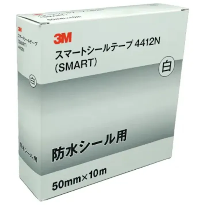 【CAINZ-DASH】スリーエム ジャパンテープ・ スマートシールテープ 4412N 50mmX10m 白 4412N 50X10 R【別送品】