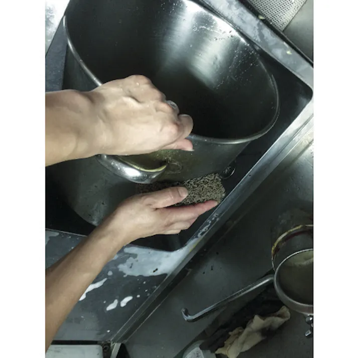 【CAINZ-DASH】スリーエム ジャパンコマーシャルケア販売部 寸胴鍋のコゲをかき落とすたわし ZUND NABE ZUND NABE【別送品】