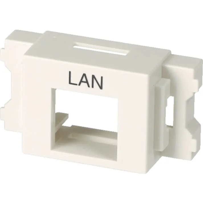 【CAINZ-DASH】コーニングインターナショナル Cat6A JISプレート用アダプタ VOL-BZL-WH6/6AL【別送品】