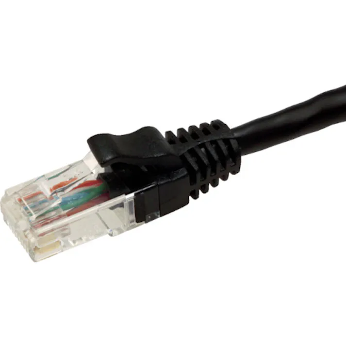 【CAINZ-DASH】コーニングインターナショナル Cat5e UTPパッチコード20m 黒 VOL-5EUPB-L20-BKL【別送品】