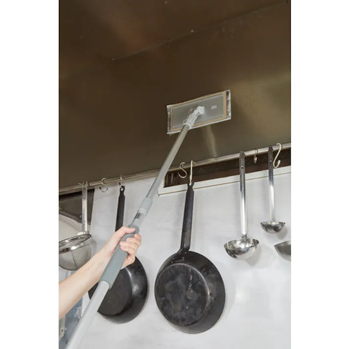 【CAINZ-DASH】スリーエム ジャパンコマーシャルケア販売部 ウェットディスポーザブルモップ ガンコな油汚れ用 (30枚入) DISPO GK S【別送品】