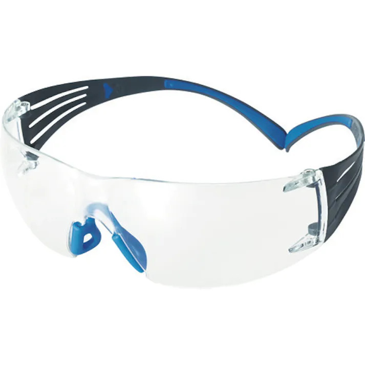 【CAINZ-DASH】スリーエム ジャパン安全衛生製品事業部 セキュアフィット 保護めがね クリア SF401SGAF-BLU SF401SGAF-BLU【別送品】