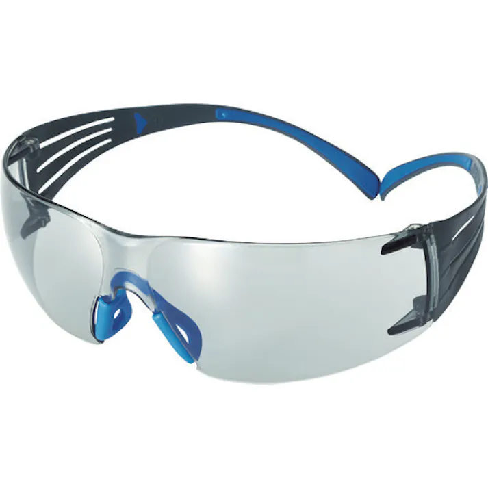 【CAINZ-DASH】スリーエム ジャパン安全衛生製品事業部 セキュアフィット 保護めがね I/Oグレー SF407SGAF-BLU 1個/1袋 SF407SGAF-BLU【別送品】