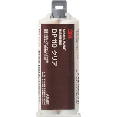 【CAINZ-DASH】スリーエム　ジャパンテープ・接着剤製品事業部 Ｓｃｏｔｃｈ－Ｗｅｌｄ　ＥＰＸ接着剤　クリア　４８．５ｍｌ DP110 CLE 48ML【別送品】