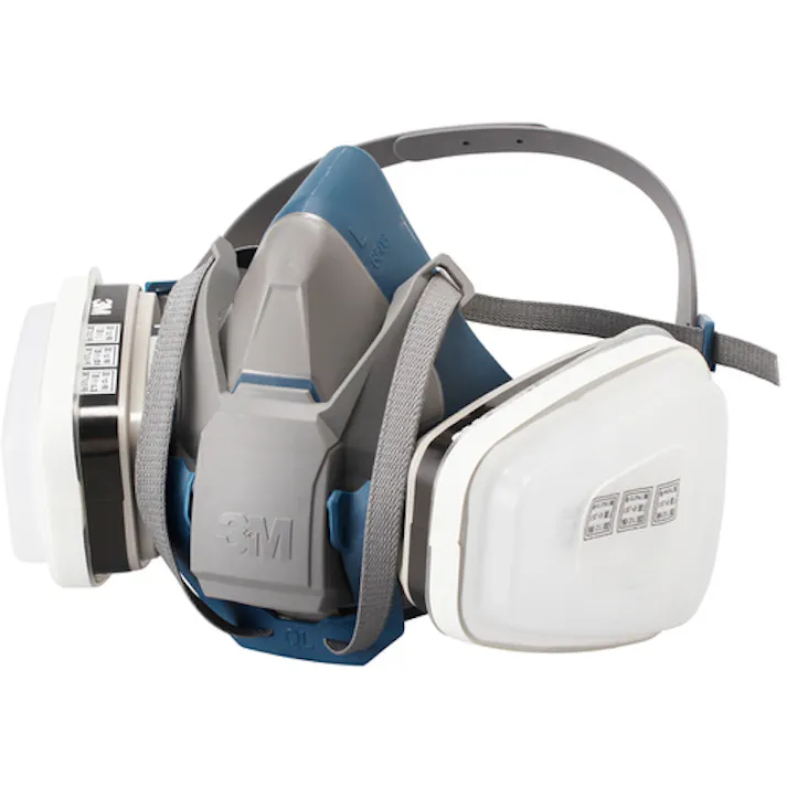 【CAINZ-DASH】スリーエム ジャパン安全衛生製品事業部 防毒マスク面体 6500QL Mサイズ 防じんマスク兼用(区分2-3兼用) 6500QLM CL2-3【別送品】