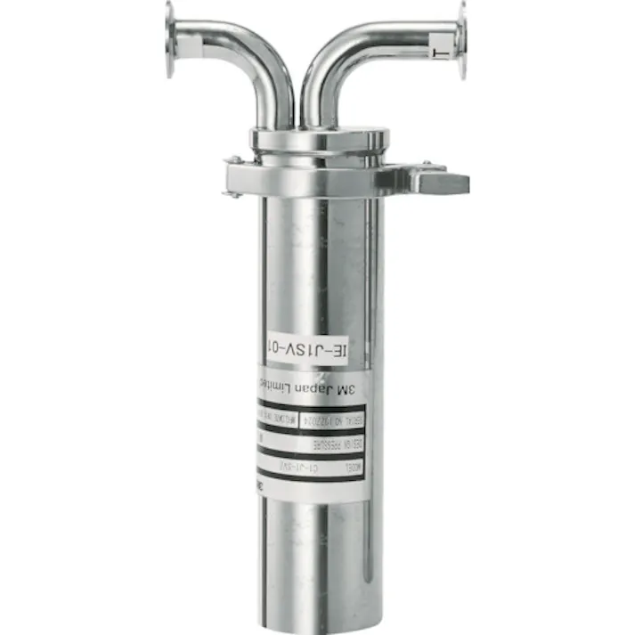 【CAINZ-DASH】スリーエム ジャパンフィルター製品事業部 ステンレス製フィルターハウジング 304SST 10インチGPJシリーズベント無し用 C1-J1-SZ【別送品】