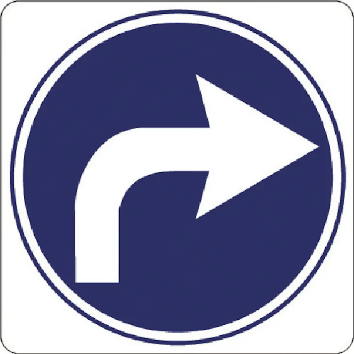 【CAINZ-DASH】スリーエム ジャパンディストリビューション戦略販売部 コマーシャル・パーキング・グラフィックス3 1000x1000mm 青矢印右 IJ/PF CPG3-TRS009【別送品】