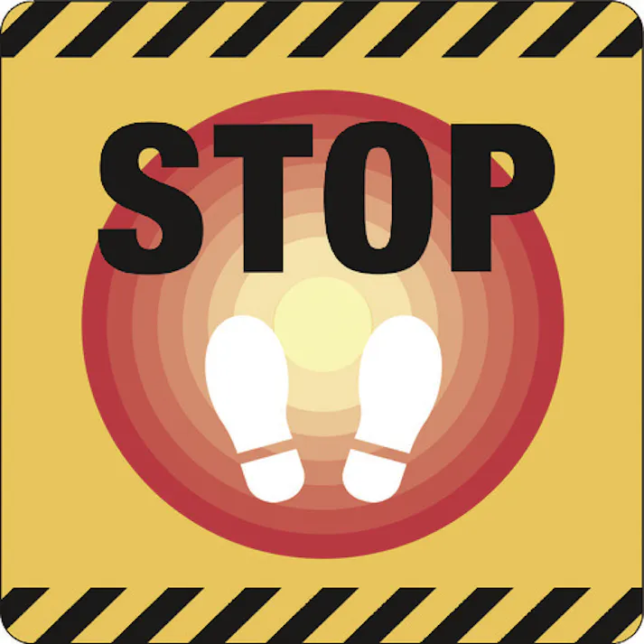 【CAINZ-DASH】スリーエム ジャパンディストリビューション戦略販売部 コマーシャル・パーキング・グラフィックス3 1000x1000mm STOP IJ/PF CPG3-TRS023【別送品】