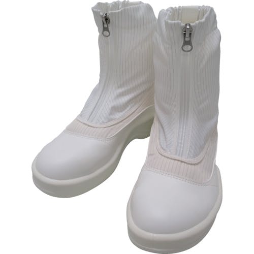 ゴールドウイン　静電安全靴セミロングブーツ　ホワイト　２７．０ｃｍ　PA9875-W-27.0　1足 - 2