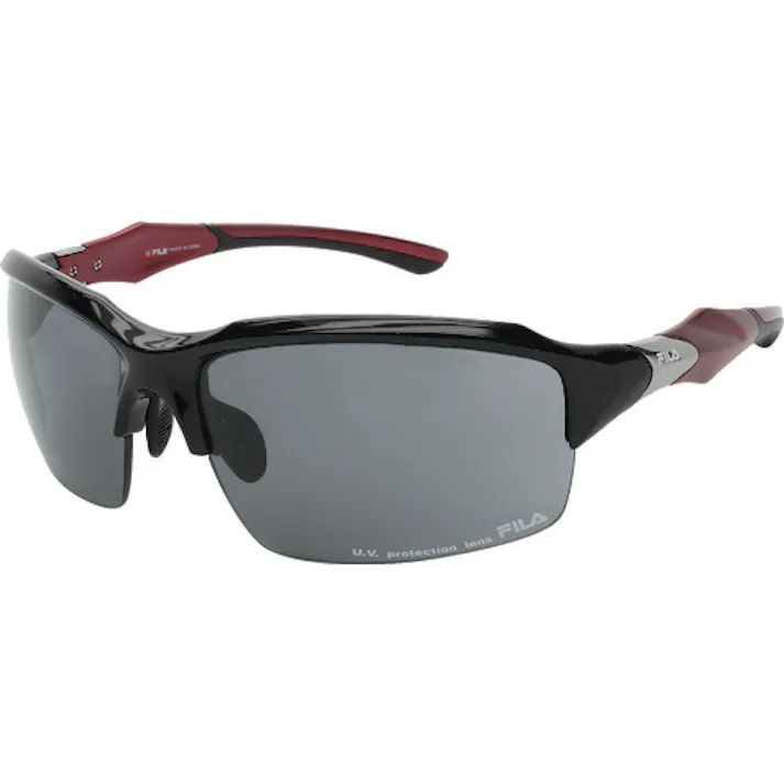 【CAINZ-DASH】エニックス サングラス SF6401-ブラック・レッド SF6401-COL.11【別送品】