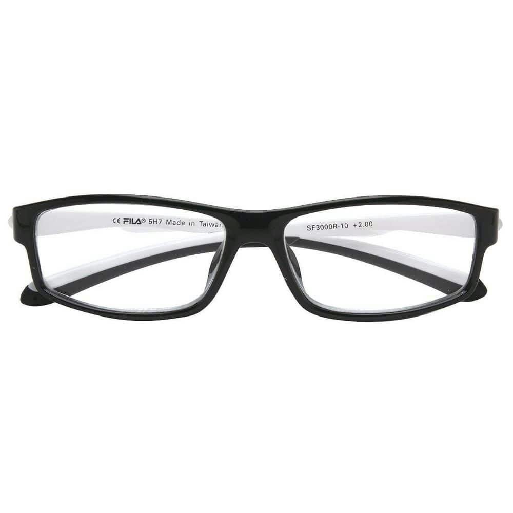 ASKA 老眼鏡　リーディンググラス　ブラックシルバー　+2.50 リーディンググラス +2.0 ブラック STD-40 BK | 眼鏡・メガネ