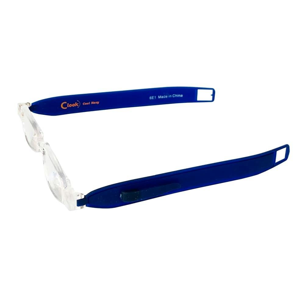 エニックス 携帯用老眼鏡 クルック +3.0 ネイビー CLK27-2 | 眼鏡