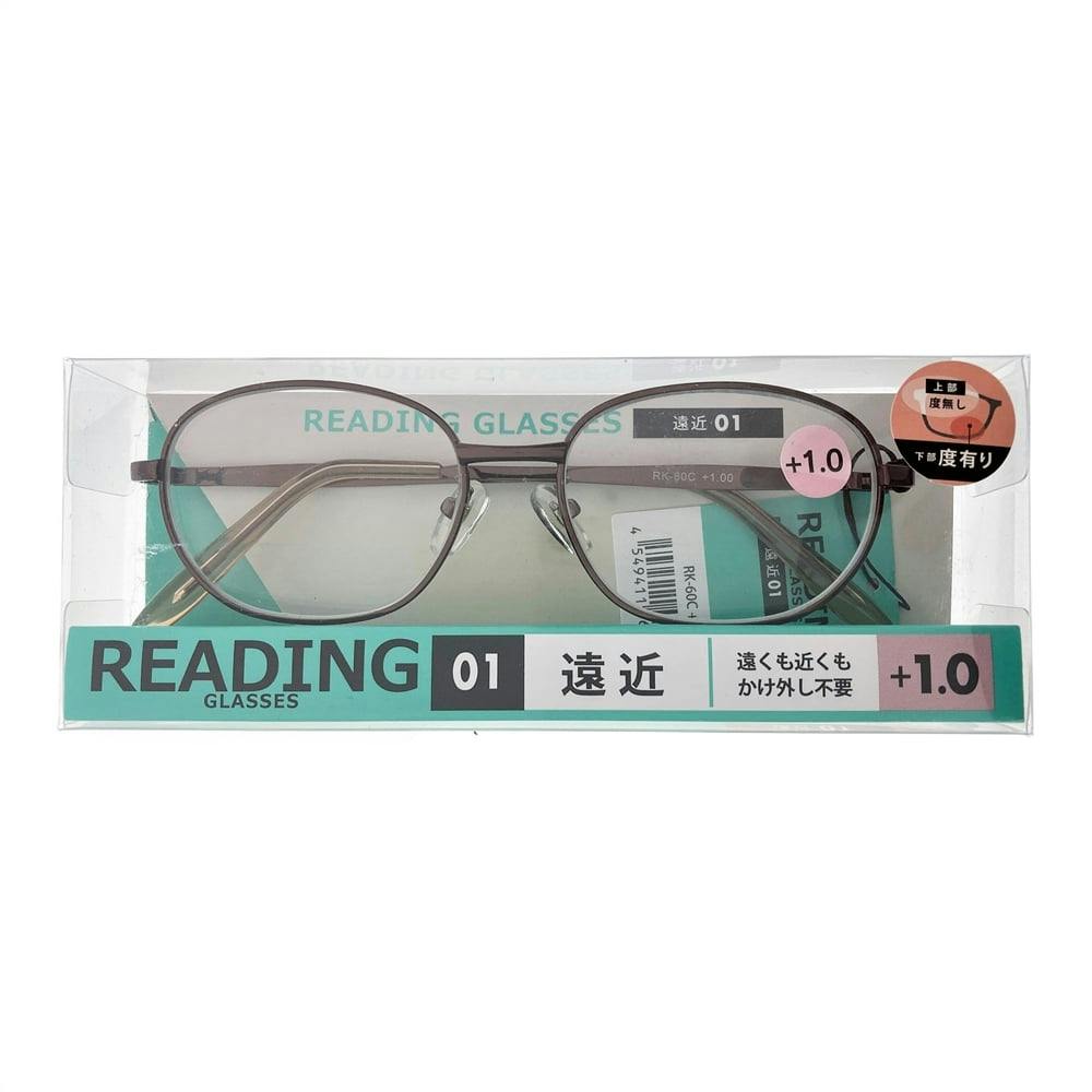 遠近リーディンググラス +1.0 RK-60C-10 | 眼鏡・メガネ・老眼鏡 通販