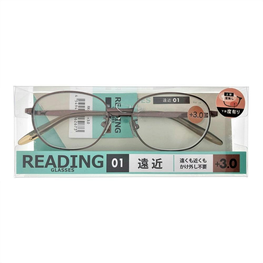 遠近リーディンググラス +3.0 RK-60C-30 | 眼鏡・メガネ・老眼鏡 通販