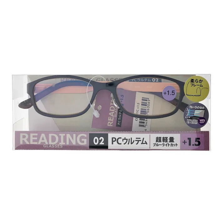 シニアグラス PCウルテム +1.5 C-RL11C-15(販売終了)
