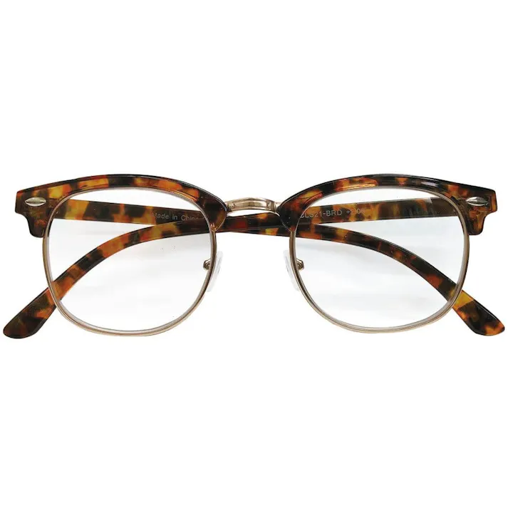 リーディンググラス ビューアドバンス +2.0 ブラウンゴールド×ブラウンデミ CLS-21-BRD