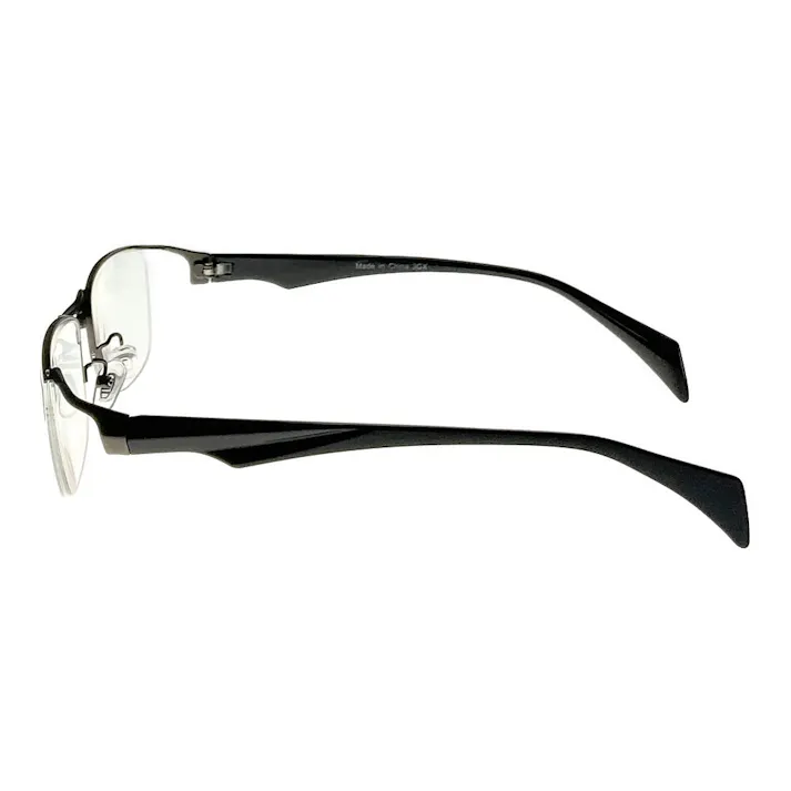 リーディンググラス ビューアドバンス +2.5 マットガンメタル×ブラック BSR-31-MGUN