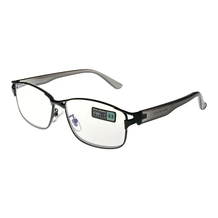 リーディンググラス ビューアドバンス +2.5 ブラック BSR-33-BK