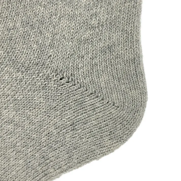 くちゴムゆったり 肌にやさしいルームソックス グレー 23.0cm-25.0cm