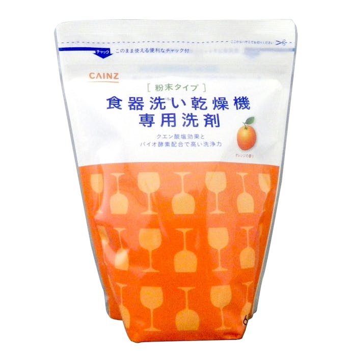 CAINZ 食器洗い乾燥機専用洗剤 600gオレンジ(販売終了)