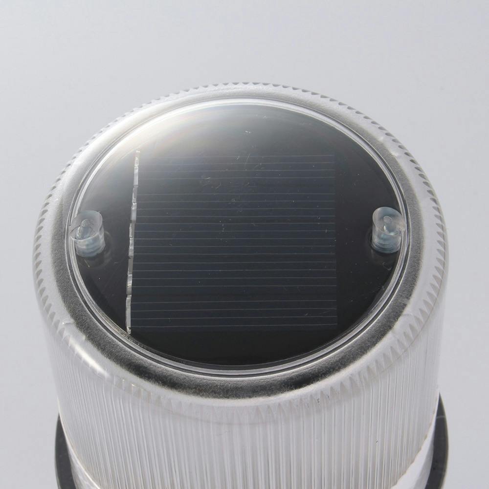 4LED 円筒型ソーラー警示灯 | 保安用品 通販 | ホームセンターの