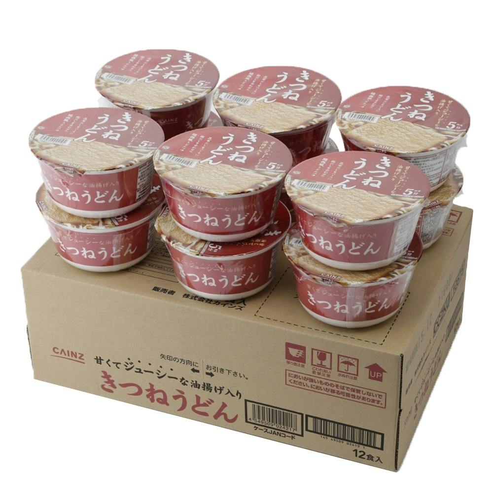 ケース販売】カインズ きつねうどん 12食入り | 食料品・食べ物