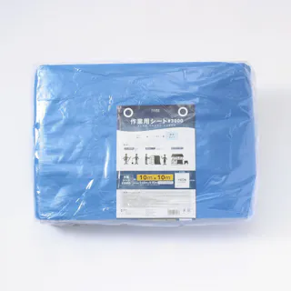 カインズ 作業用シート #3000 厚手 10m 10m 約60畳 ハトメ付き