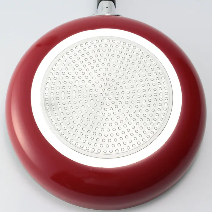 IH対応 マーブルシャインコートフライパン 28cm IHMS28 レッド