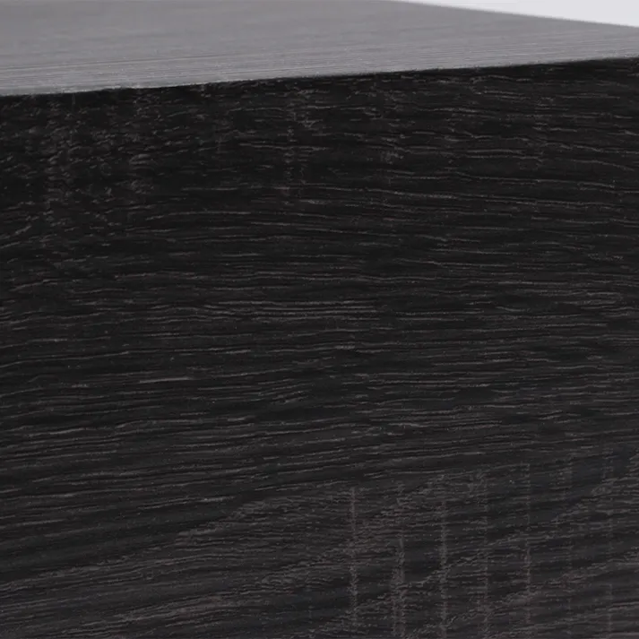 木目調キャビネット ブラウン