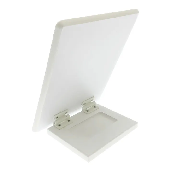 木目調卓上ミラー ホワイト U65