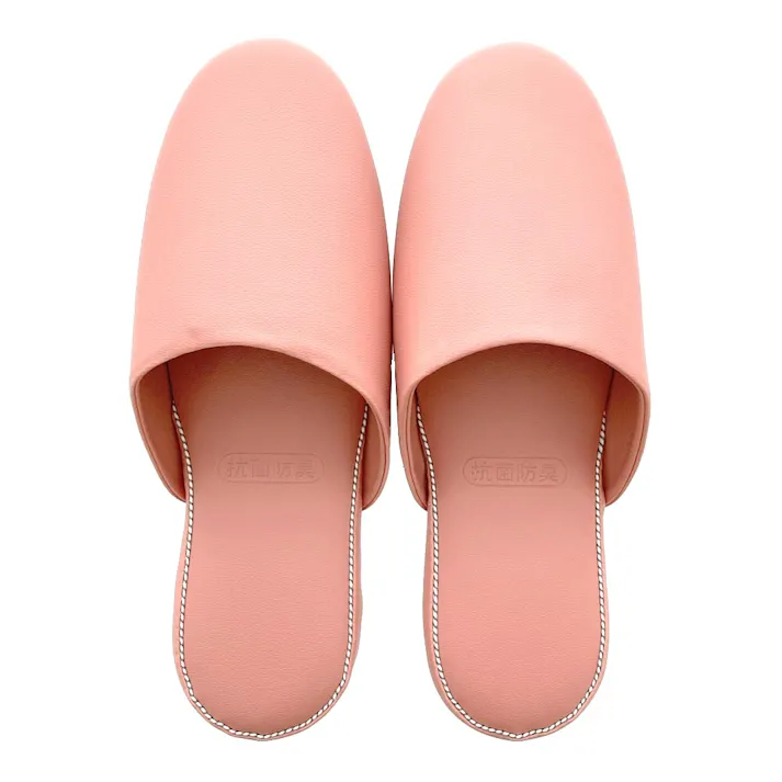 抗菌・防臭 ビニールスリッパ TS-26 ピンク