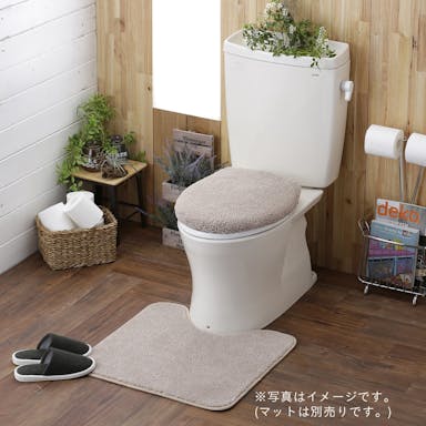 トイレフタカバー 洗浄型 ベージュ無地(販売終了)