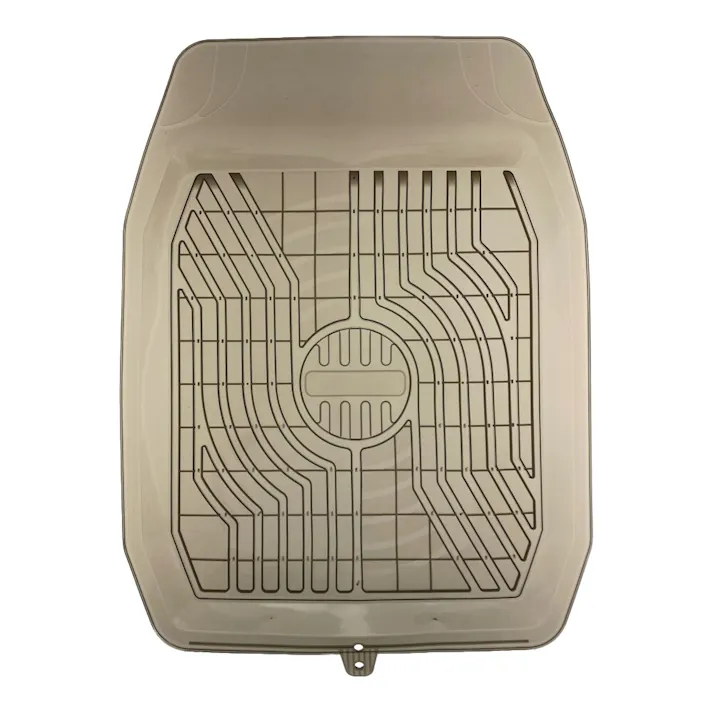 カインズ 丸洗いできるコンパクト立体マット フロント用 スモーク 幅65cm×長さ47cm