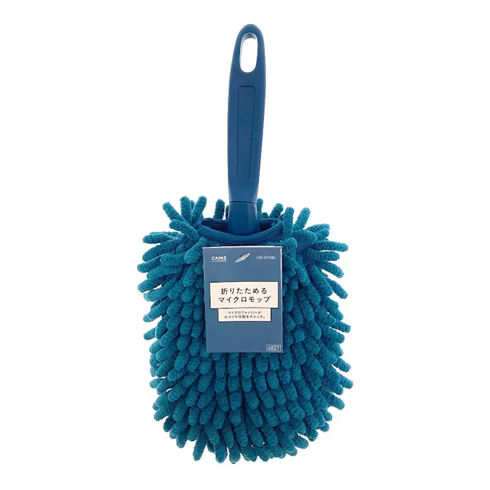 カインズ 折りたためる マイクロモップ OM-2910BL